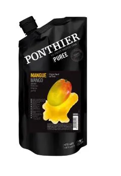 Mangopüree PONTHIER, jahutatud, lisatud suhkruga, 1 kg