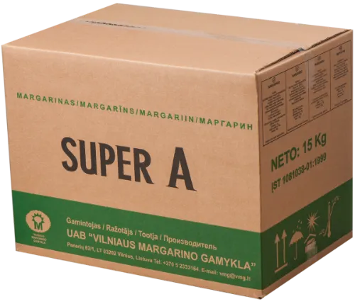 Margariin SUPER A, 80%, 10kg