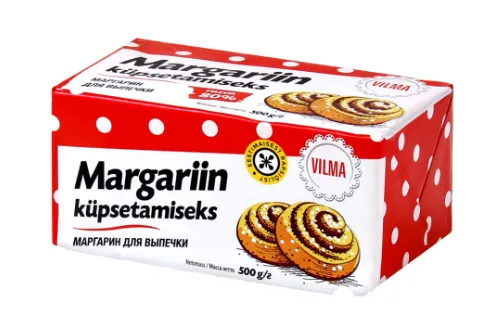 Margariin VILMA, küpsetamiseks, 80%, 500g
