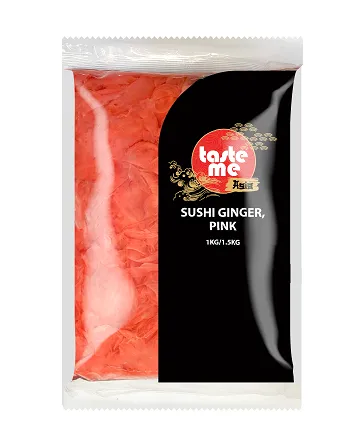 Suši ingvers konservēts, rozā TASTE ME, 1kg/1.5kg