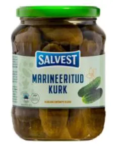 Marineeritud kurk SALVEST 675g
