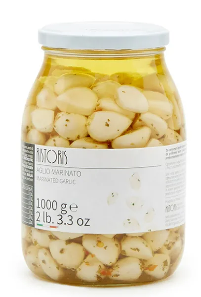 Marineeritud küüslauk RISTORIS 1kg/ 0,65kg