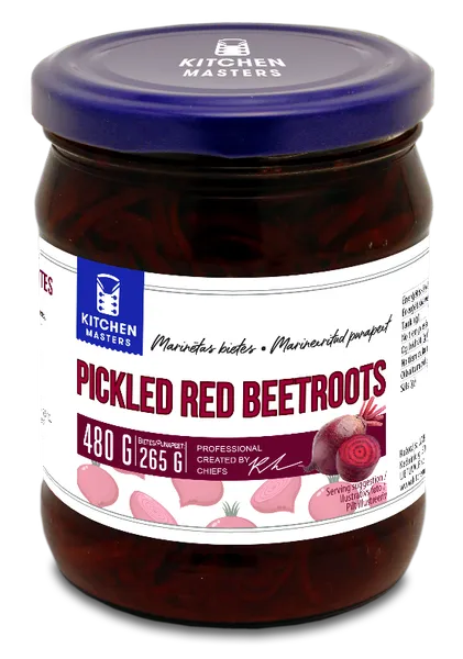 Marineeritud punapeet KITCHEN MASTERS 480g