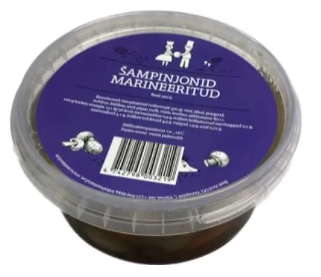 Marineeritud šampinjonid 500g