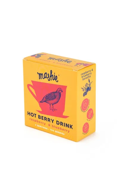 Marjapuree MASHIE Original, vaarikas ja mustikas, 40ml, tk