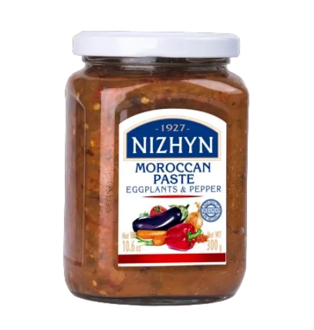Marokopärane baklažaani-paprikapasta, NEZHIN, 300 g
