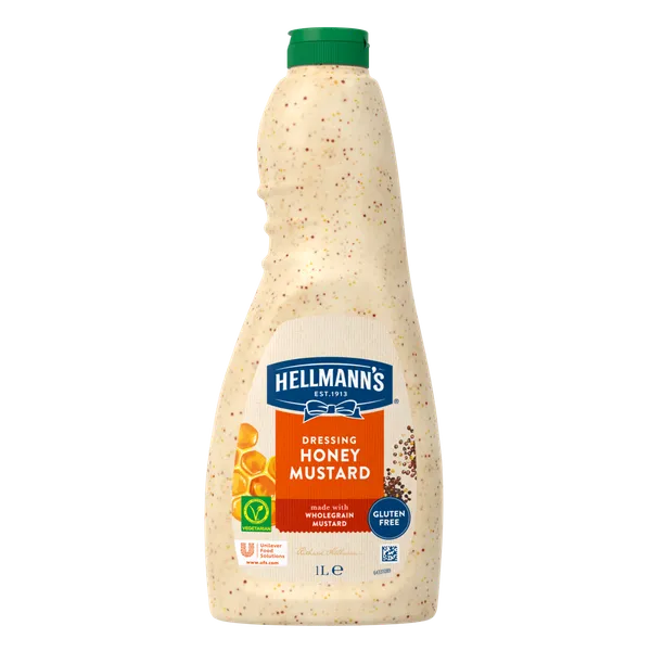 Mee ja sinepi kaste HELLMANN'S salati jaoks, 1L