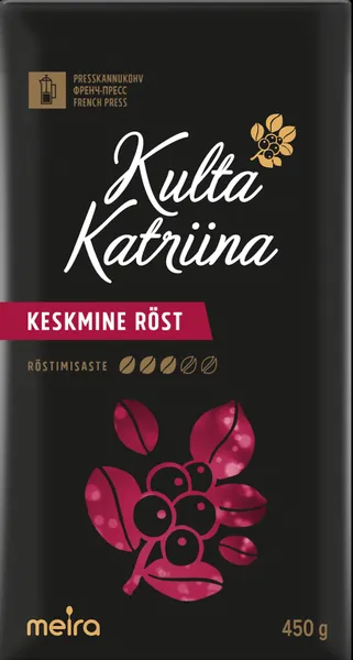 MEIRA Kulta Katriina, Presskannukohv, 450 g, Araabika
