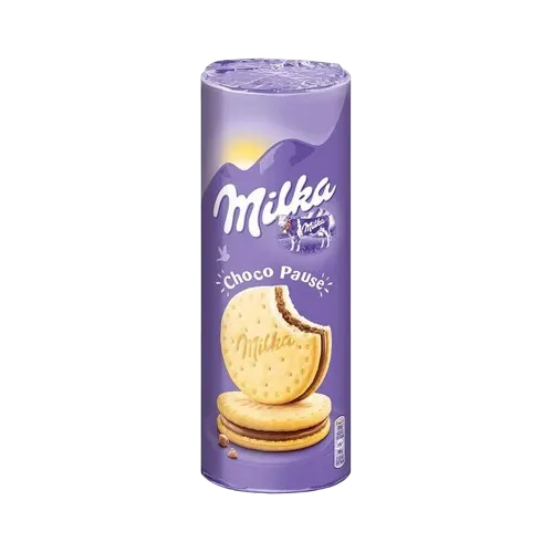 Kihilised küpsised piimašokolaadi kreemiga, MILKA, 260 g