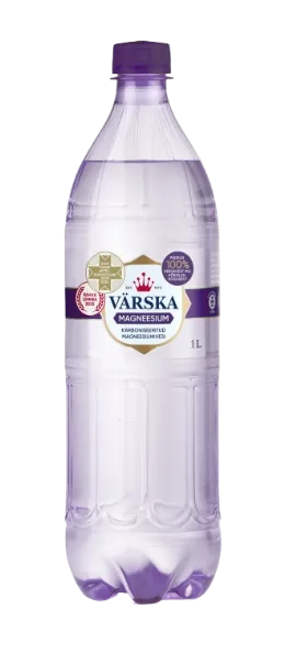 Mineraalvesi VÄRSKA magneesiumiga, 1L, PET