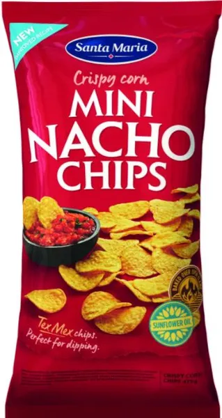 Mini Nacho krõpsud SANTA MARIA, 475 g