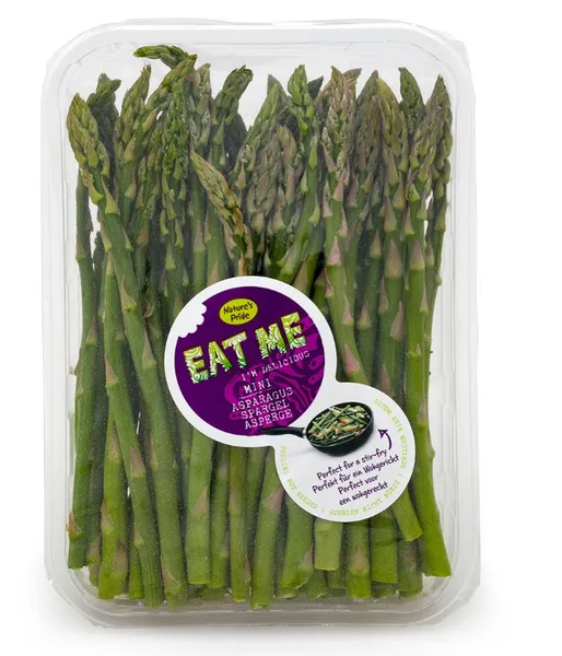 Sparģeļi zaļi, mini, 200g, gab