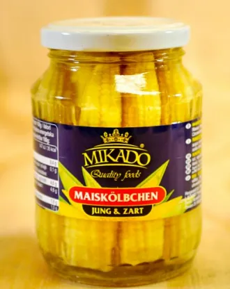 Minimaisitõlvikud MIKADO 340g/370ml, klaas