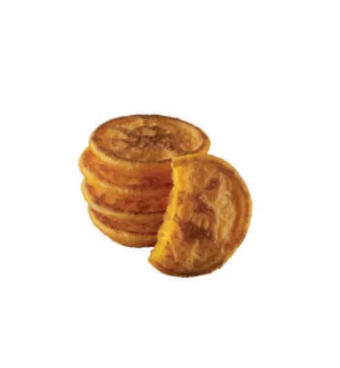 Minipannkoogid LE MONDE DES CREPES punase ja piquillo pipraga, külmutatud, 5g x 240tk