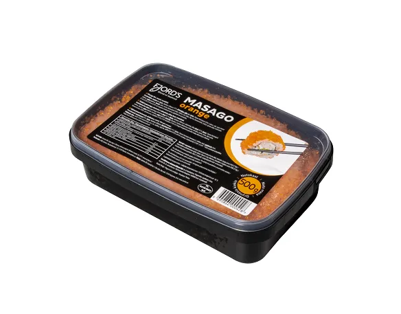 Moiva kaaviar FJORD'S, Masago, oranž, külmutatud, 500g