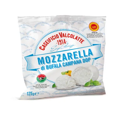 Mozzarella di bufala VALCOLATTE 25% 125g