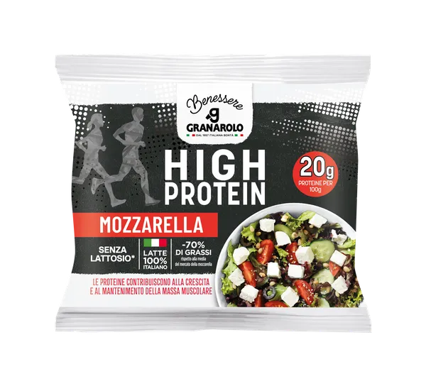 Mozzarella juust GRANAROLO, laktoosivaba, vähendatud rasvasisaldusega, 100 g
