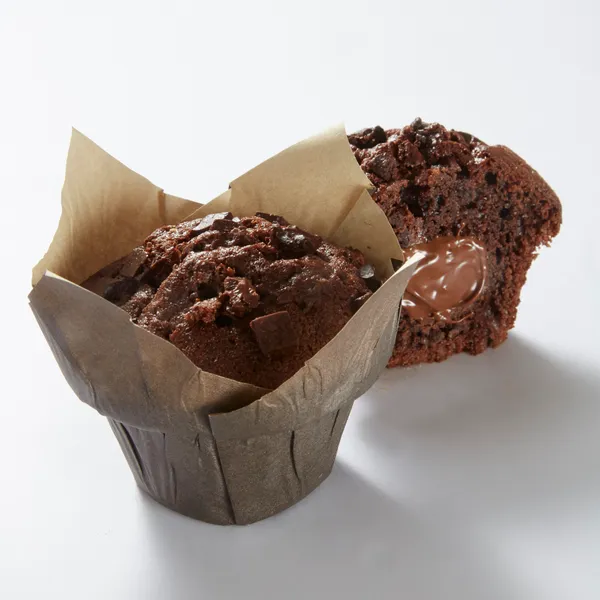 Muffin LES DELICES, šokolaaditükkidega, külmutatud, 120g x 40tk