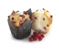 Muffinid LES TULIPES, jõhvikate ja jogurti täidisega, külmutatud, 110g x 20tk