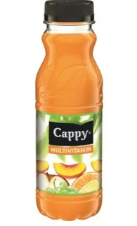 Multivitamiininektar CAPPY 330ml, PET