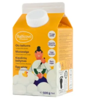Munavalgemass BALTICOVO, säilitusainega, pastöriseeritud, 500g