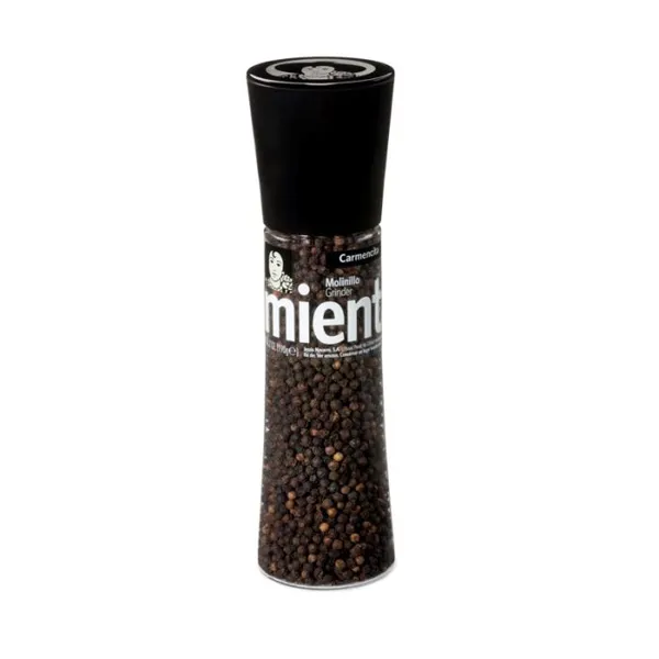 Melnie graudu pipari CARMENCITA, dzirnaviņas, 190g