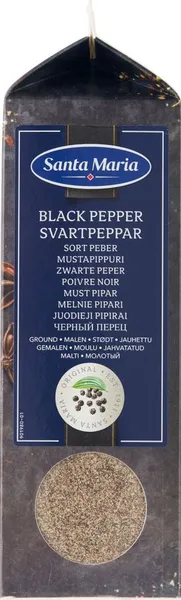 Must pipar jahvatatud, SANTA MARIA, 350 g, ettetellimisel