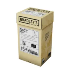 Must tee Bradley's Tropical Fruit 25tk FTO, teekott ümbrikus