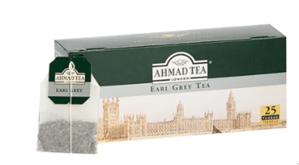 Must tee Earl Grey, 25tk x 2g, teekott,   AHMAD