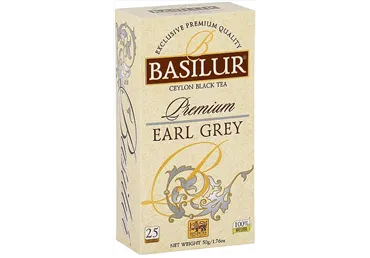 Must tee Premium Earl Grey,  BASILUR,  25*2g, 25tk teekott