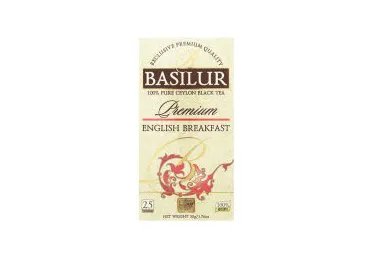 Must tee Premium  English Breakfast, BASILUR, 50g, 25tk teekott