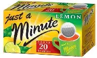Must tee sidruniga,  28g, JUST A MINUTE, 20tk teekott