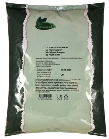 Must terapipar SAUDA, 1kg