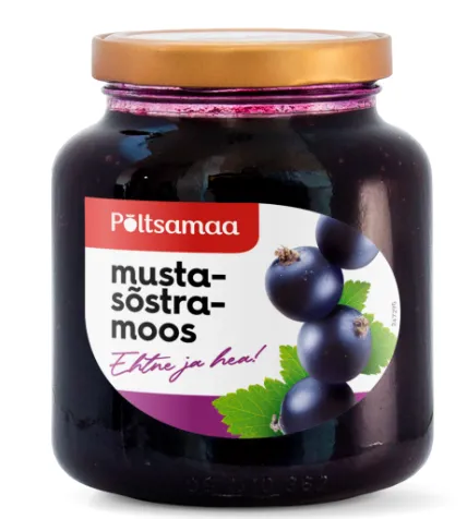 Mustasõstramoos PÕLTSAMAA 380g