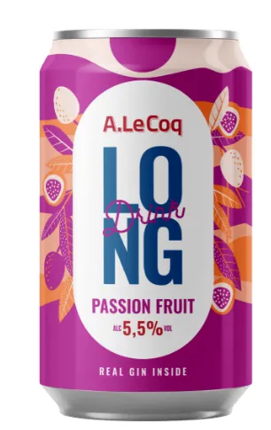 Muu alkohoolne jook A. LE COQ Long Passionfruit, 5,5%vol, 0,33L