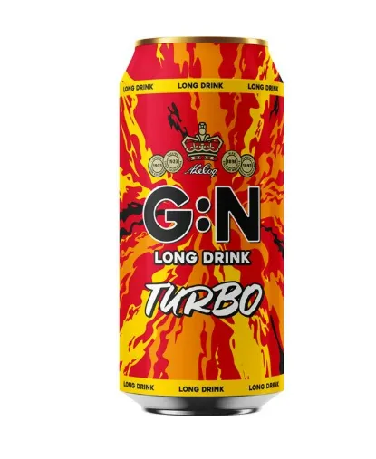 Muu alkohoolne jook G:N TURBO, Long Drink, 5,5%vol, 0,5L, purk