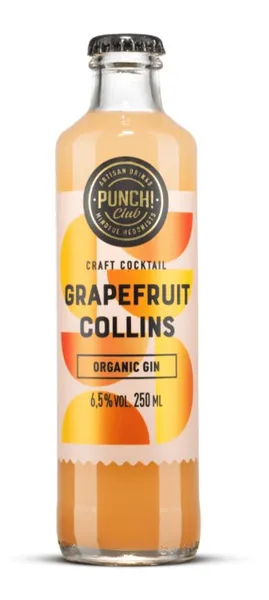 Muu alkohoolne jook PUNCH CLUB! Grapefruit Collins, 6,5%vol, 250ml,R22/172011/46