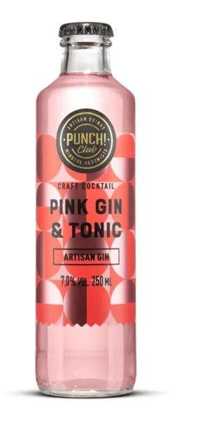 Muu alkohoolne jook Pink Gin & Tonic 7% 0,25l