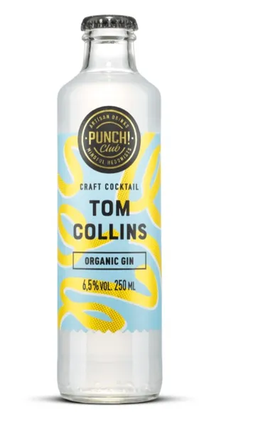 Muu alkohoolne jook PUNCH CLUB! Tom Collins, 6,5%vol, 250ml,R23/179394/46