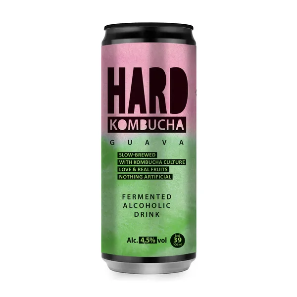 Muu alkohoolne jook RUDY'S, Kombucha Hard, Guava, 4,5%vol, 0,33L, purk,R25/201183/46