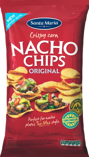 Nachos krõpsud SANTA MARIA, 475 g