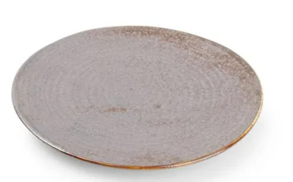 Näidis Taldrik Celest Pronks, portselan, P 20,5 cm, K 2,5 cm, tk