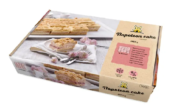 Napoleoni kook EESTI PAGAR külmutatud, 2,4kg/ 16tk.