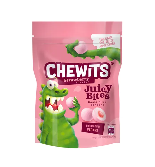Nätsukommid CHEWITS maasika 115g