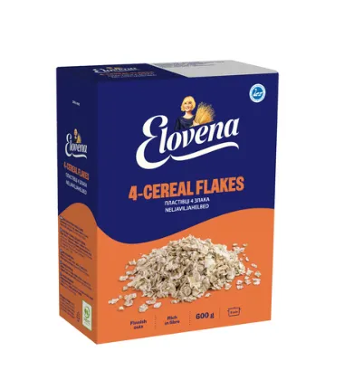 Neljaviljahelbed, ELOVENA, 600 g
