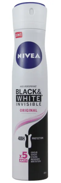 Deodorant Black&White Ultimate Impact naistele, NIVEA, 150 ml