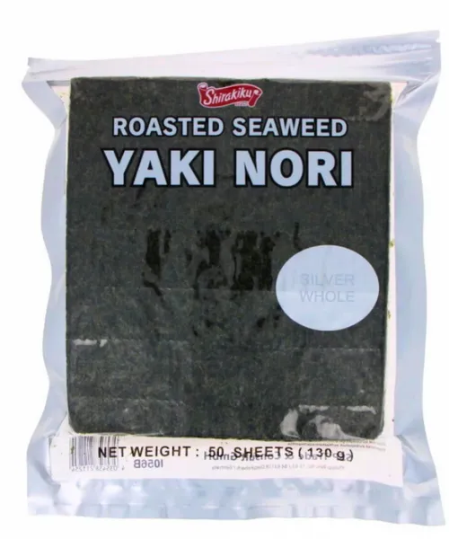 Norilehed SHIRAKIKU Yakinori Silver, terved, 130g