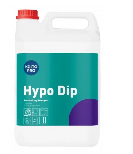 Nõude desintfektsioon leotusaine, 5 l, KIILTO Hypo Dip