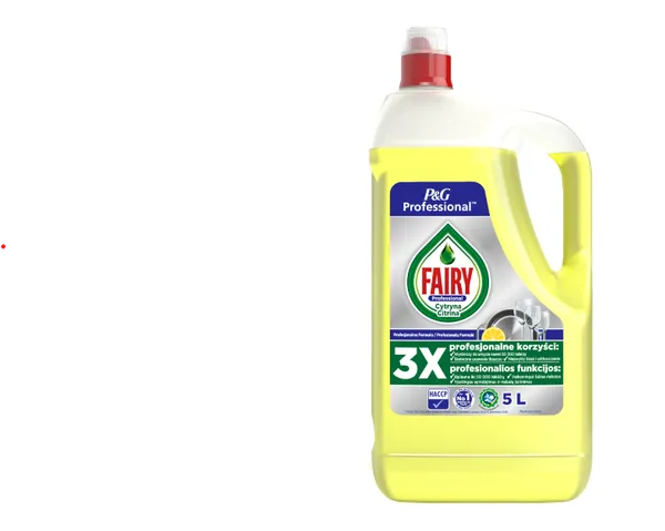 Nõudepesuvahend FAIRY Lemon, 5l
