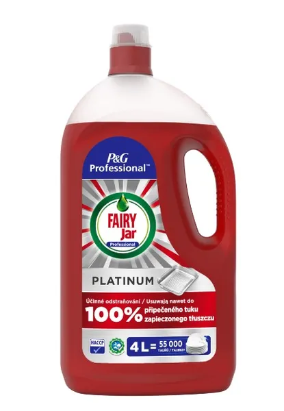 Nõudepesuvahend FAIRY Platinum Ruby, 4l